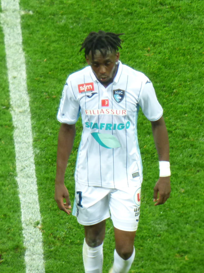 Tino Kadewere avec Le Havre lors de Lens-Le Havre le 1er avril 2019, photo d’illustration