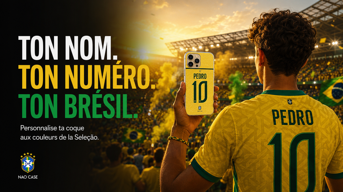 Pourquoi la coque Brésil personnalisée est devenue incontournable chez les supporters