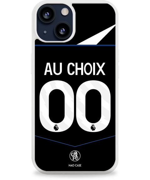 Coque Chelsea third 2025/26 personnalisée avec prénom et numéro