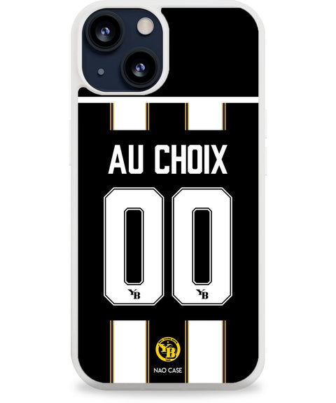 Coque BSC Young Boys extérieur 2025/26 personnalisée avec prénom et numéro