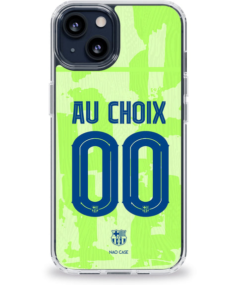 Coque FC Barcelone third personnalisée avec prénom et numéro
