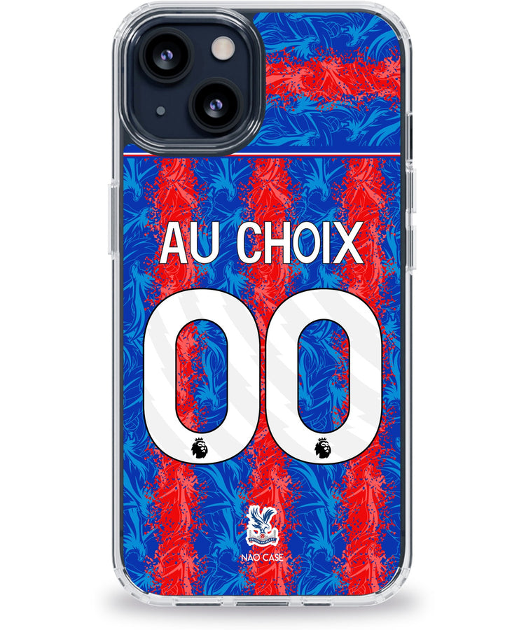 Coque Crystal Palace domicile personnalisée avec prénom et numéro