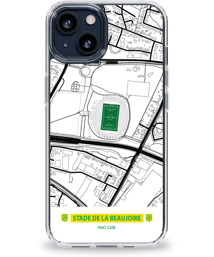 Coque stade de la Beaujoire — design supporter personnalisable