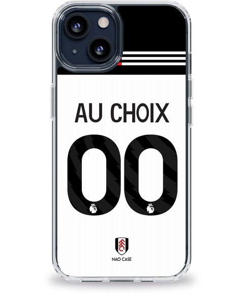 Coque Fulham domicile 2023/24 personnalisée avec prénom et numéro