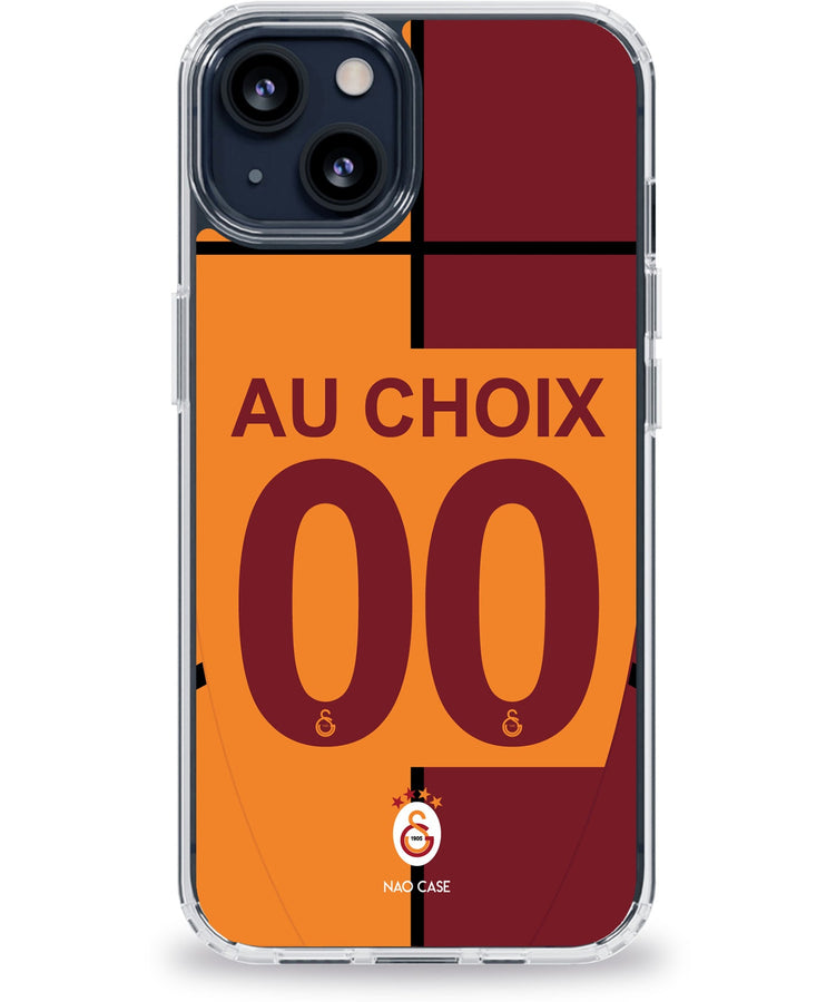 Coque Galatasaray domicile personnalisée avec prénom et numéro