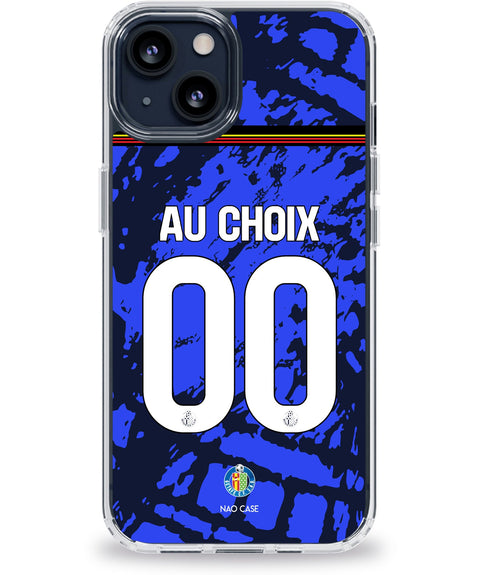 Coque Getafe CF domicile personnalisée avec prénom et numéro