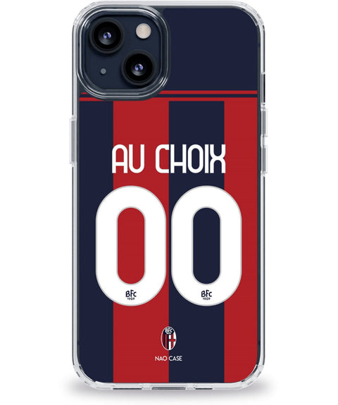 Coque Bologna FC domicile personnalisée avec prénom et numéro