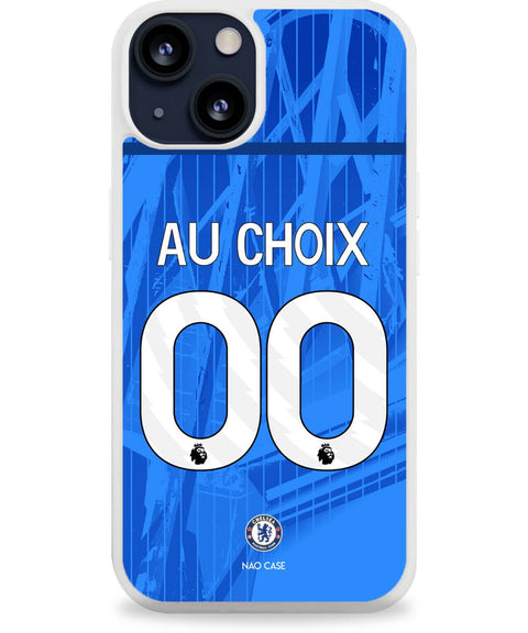 Coque Chelsea domicile 2025/26 personnalisée avec prénom et numéro