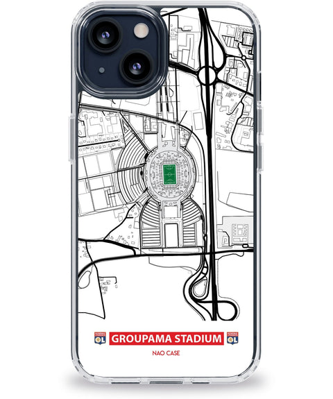 Coque Groupama Stadium — design supporter personnalisable