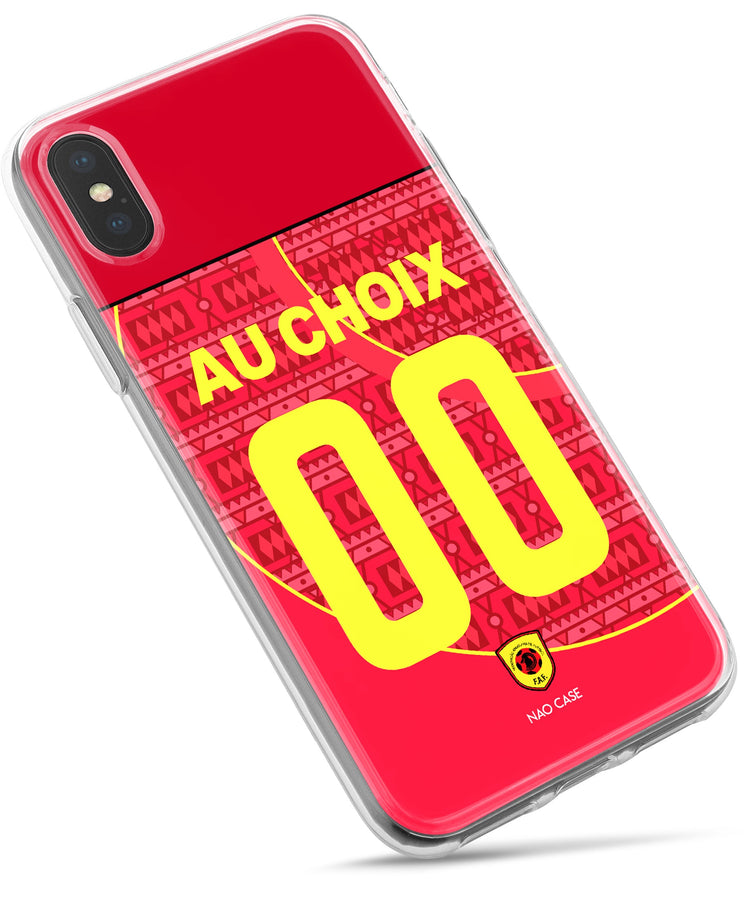 Coque Angola domicile personnalisée avec prénom et numéro