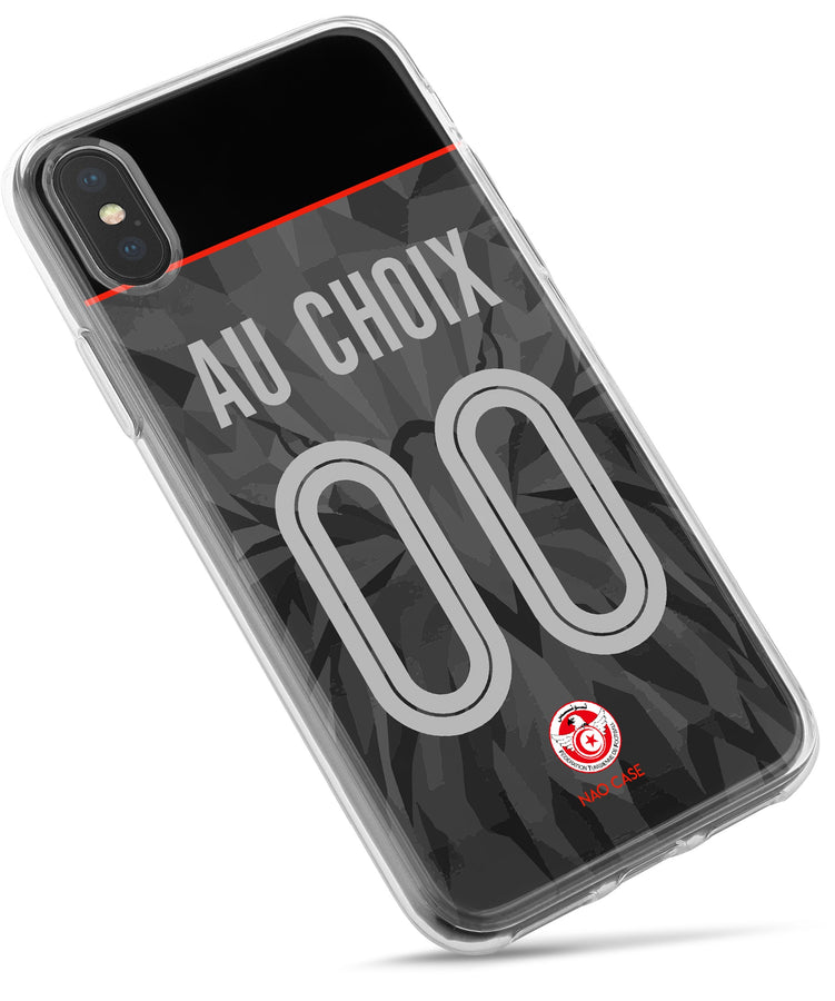 Coque Tunisie third personnalisée avec prénom et numéro