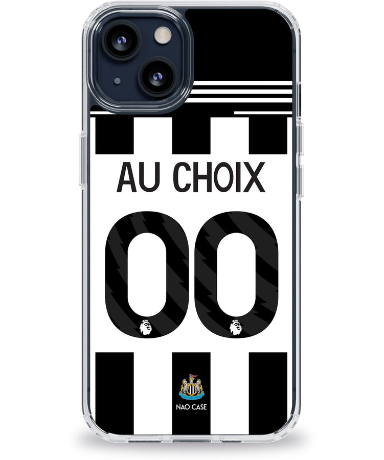 Coque Newcastle domicile personnalisée avec prénom et numéro