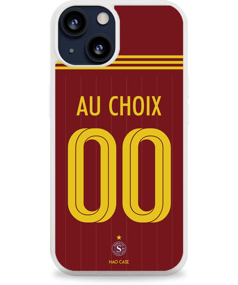 Coque Servette FC domicile 2025/26 personnalisée avec prénom et numéro