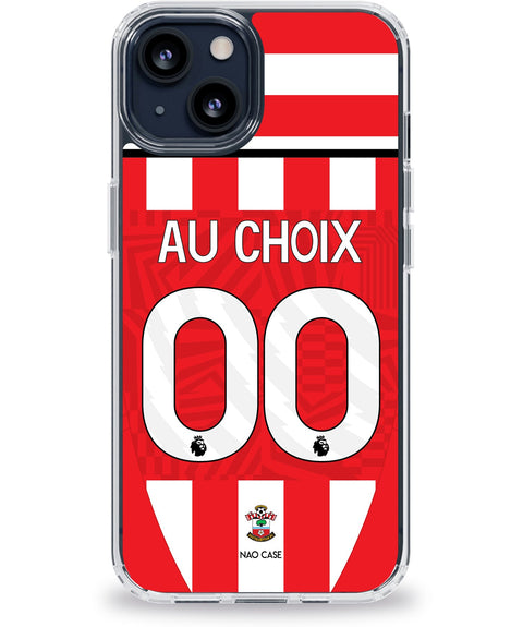 Coque Southampton domicile personnalisée avec prénom et numéro