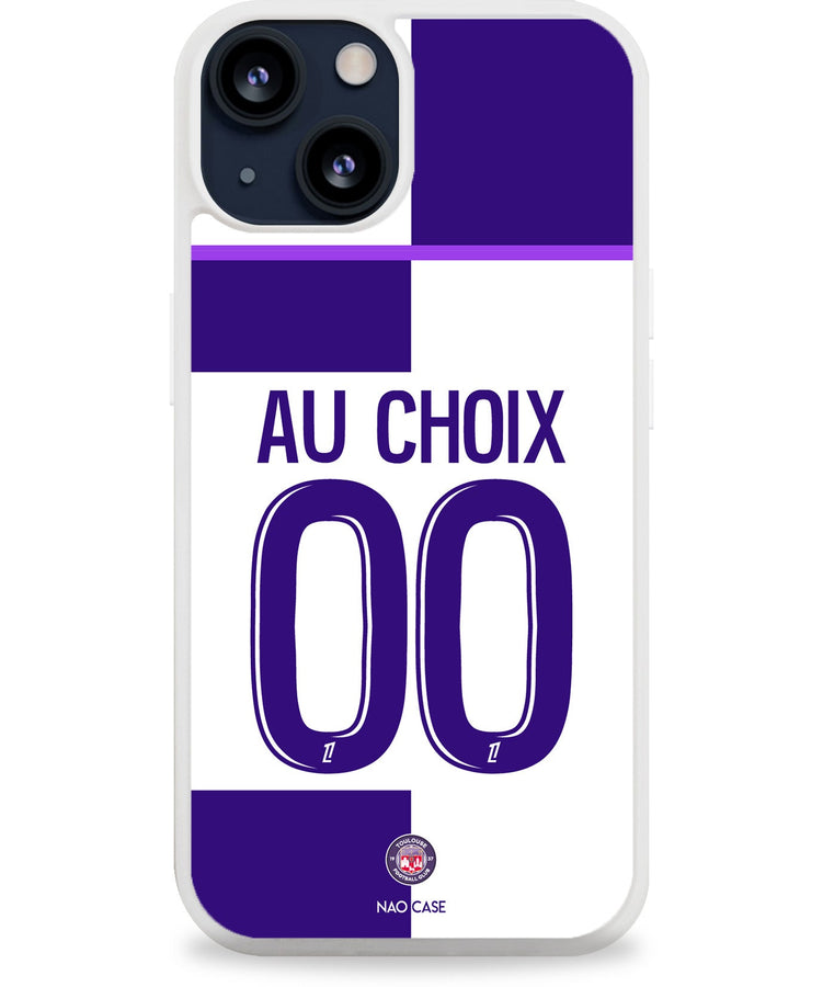 Coque Toulouse FC domicile 2025/26 personnalisée avec prénom et numéro