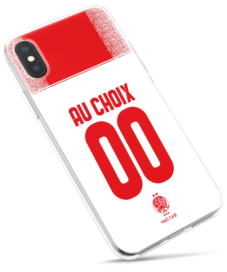 Coque Wydad Athletic Club personnalisée avec prénom et numéro