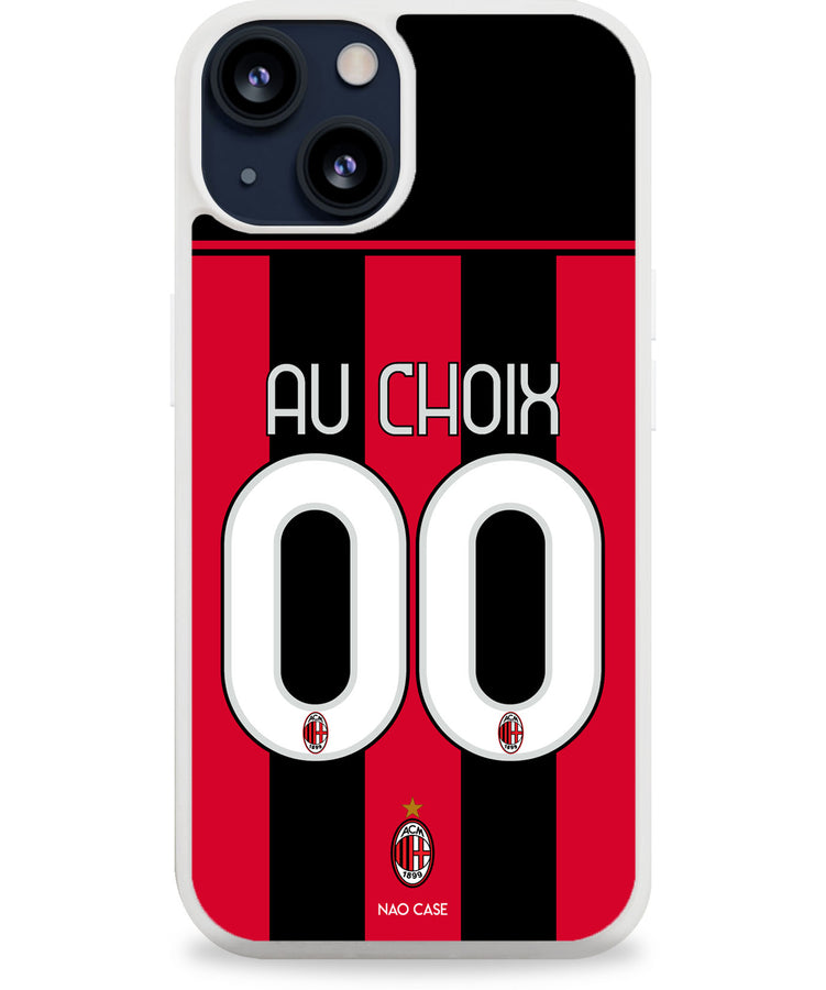Coque AC Milan domicile personnalisée 2026/27 | Prénom & Numéro