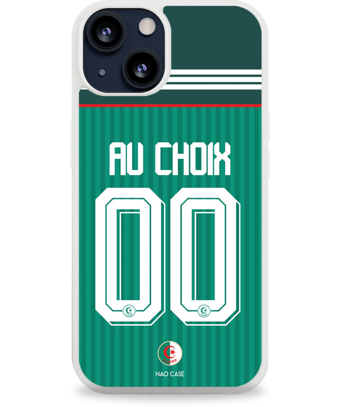 Coque football ALGERIE EXTERIEUR personnalisée nom numéro – 2ème coque -50% – iPhone Samsung Xiaomi Redmi