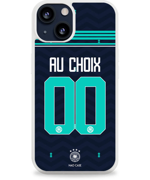 Coque Allemagne extérieur personnalisée avec prénom et numéro pour iPhone et Samsung