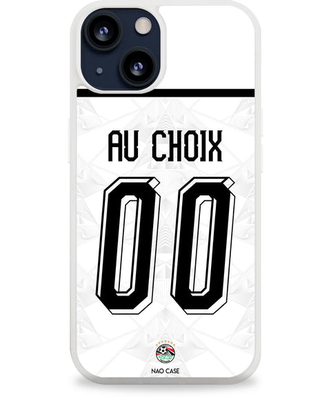 Coque Égypte extérieur personnalisée avec prénom et numéro pour iPhone et Samsung