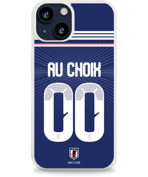 Coque Japon domicile personnalisée avec prénom et numéro pour iPhone et Samsung