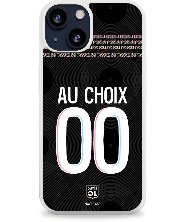 Coque OL Lyon Third personnalisée 2026/27 avec prénom et numéro