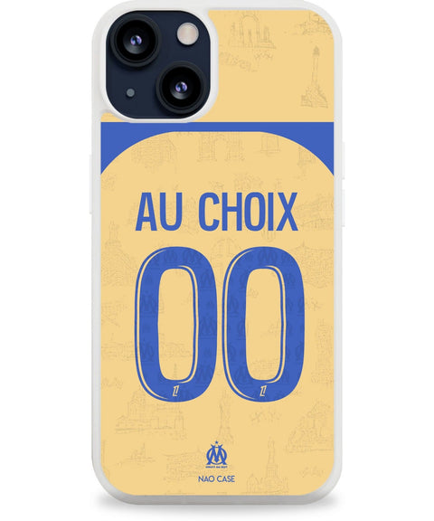 Coque OM fourth 2025/26 personnalisée avec prénom et numéro