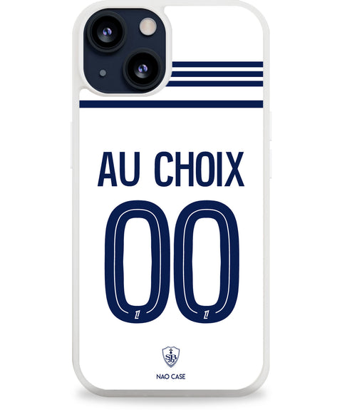 Coque Stade Brestois extérieur personnalisée 2026/27 avec prénom et numéro