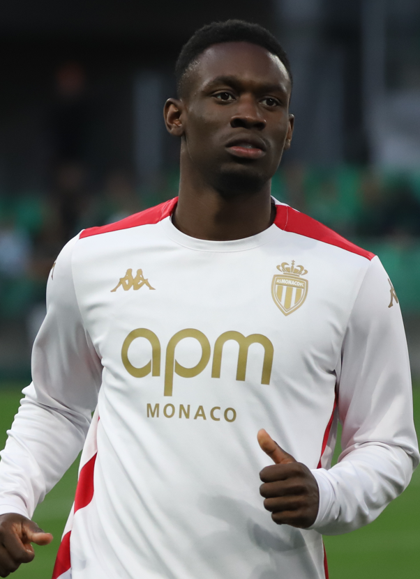 Folarin Balogun avec l’AS Monaco lors de Saint-Étienne–Monaco le 3 mai 2025, photo d’illustration