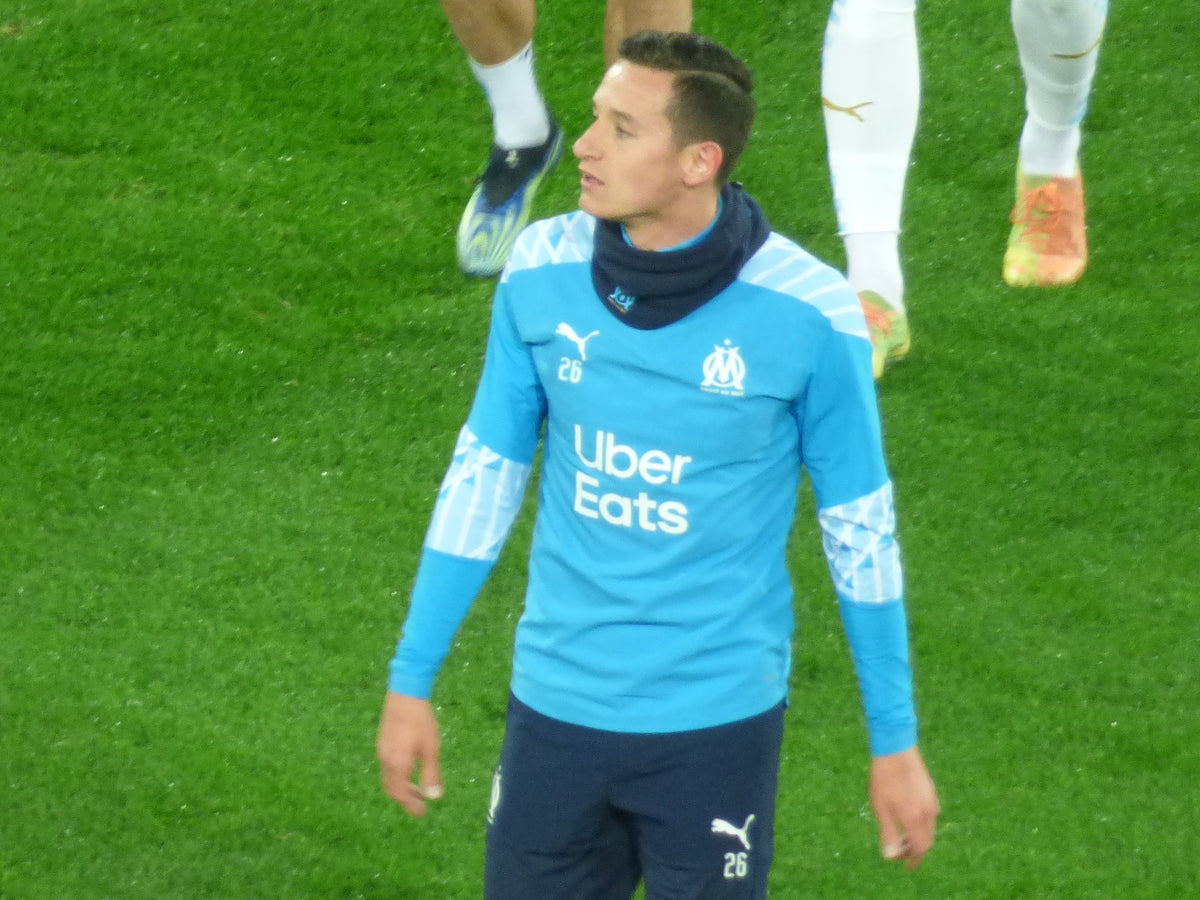Florian Thauvin avec l’OM lors de Lens-Marseille le 3 février 2021, photo d’illustration