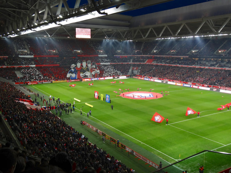 Stade Pierre-Mauroy lors d’un match Lille-PSG en 2019, photo d’illustration