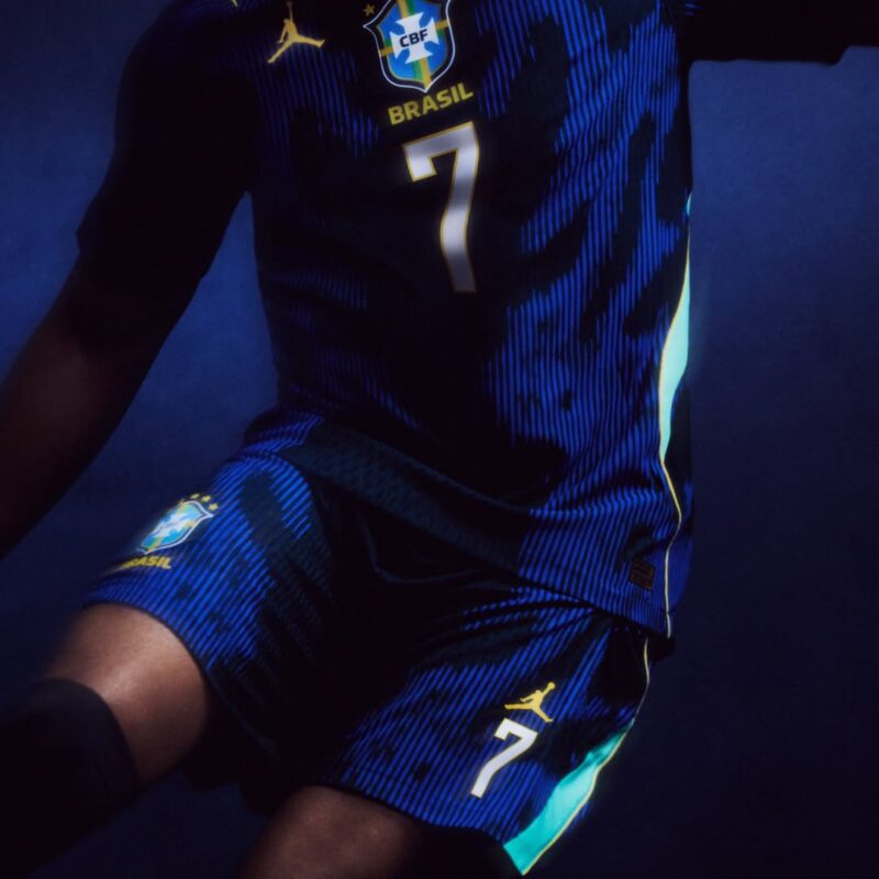 Nouveau maillot extérieur du Brésil Jordan 2026 : analyse complète du design noir