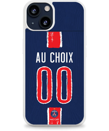 Coque PSG édition collector personnalisée avec prénom et numéro