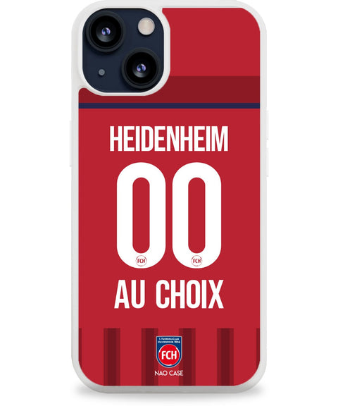 Coque FC Heidenheim domicile 2025/26 personnalisée avec prénom et numéro