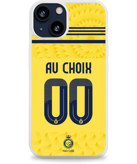 Coque Al Nassr domicile 2025/26 personnalisée avec prénom et numéro