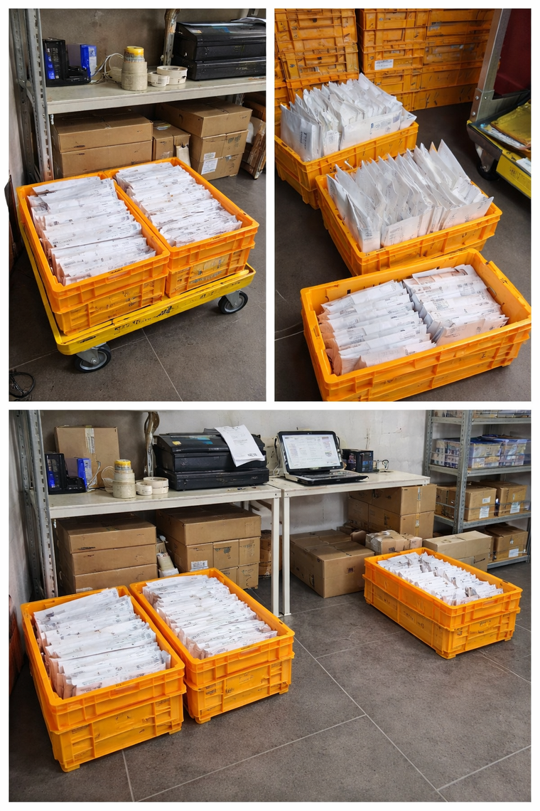 Production & expédition — NAO CASE