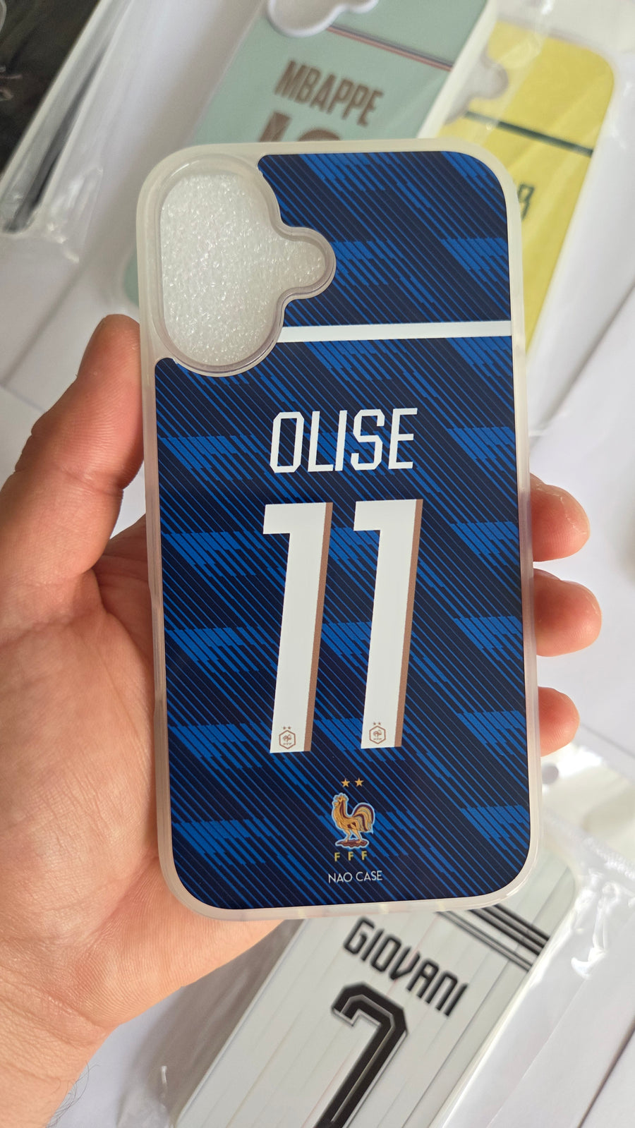 Photo réelle cette coque produite par NAO CASE