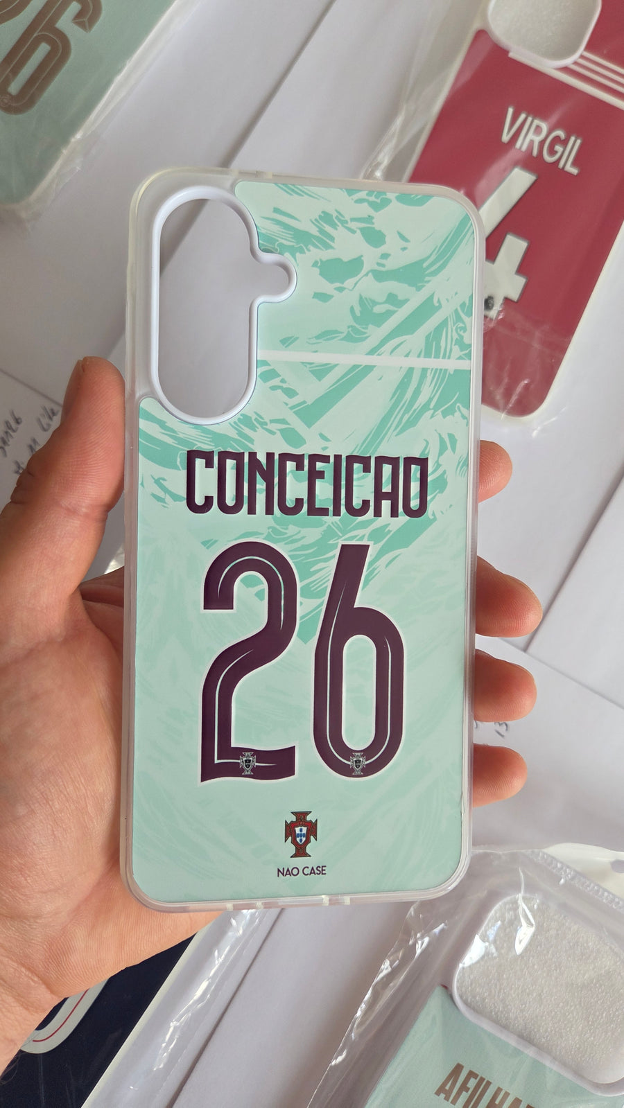 Coque supporter cette coque produite à la commande