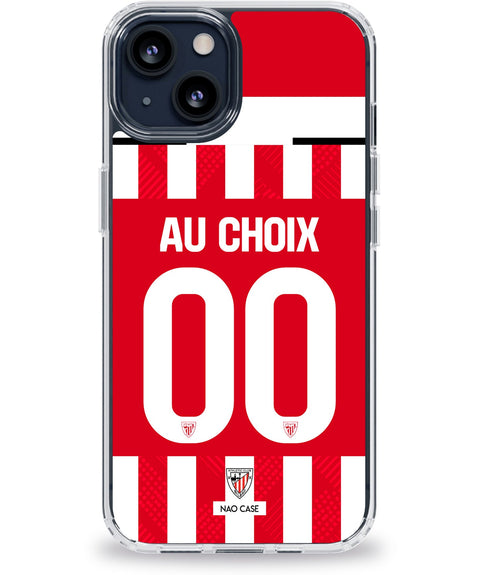 Coque Athletic Bilbao domicile personnalisée avec prénom et numéro