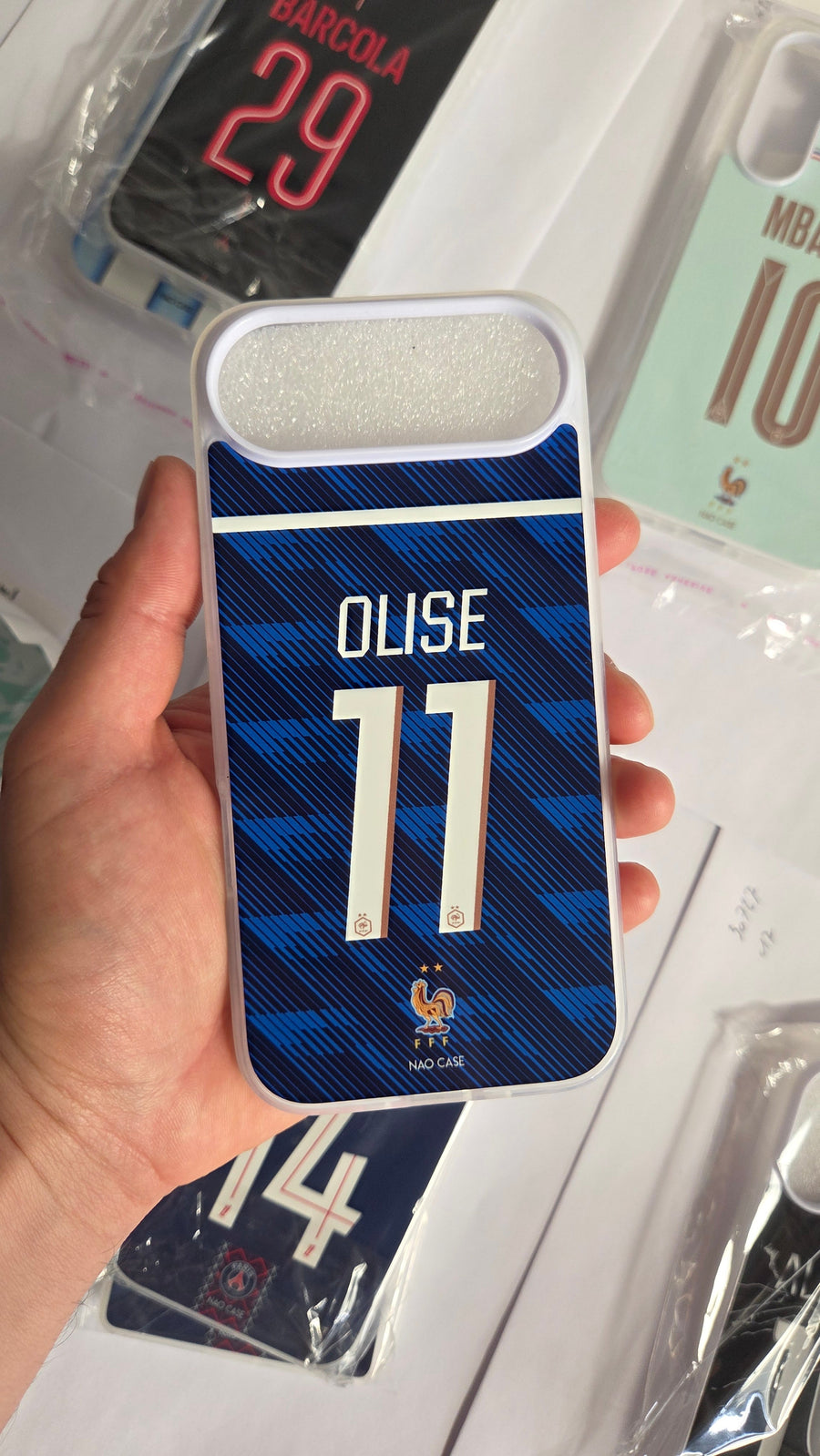 Coque football Équipe des USA personnalisée imprimée en France