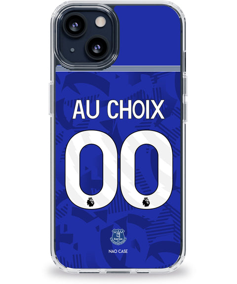 Coque Everton domicile personnalisée avec prénom et numéro
