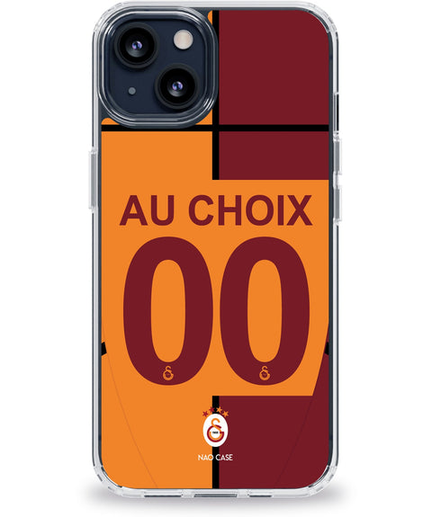 Coque Galatasaray domicile personnalisée avec prénom et numéro