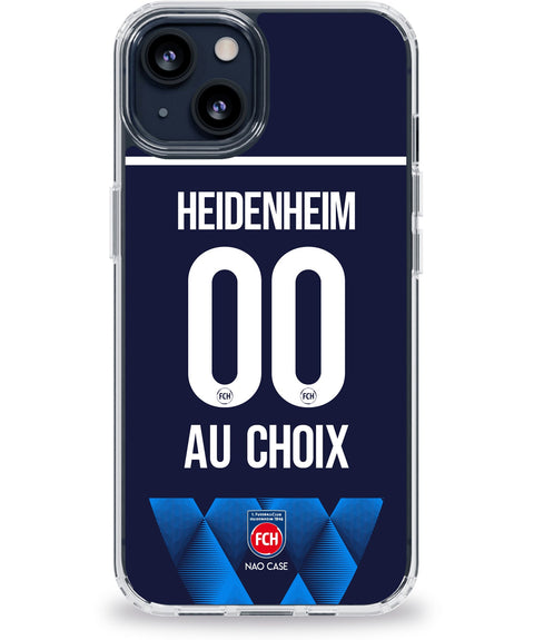 Coque FC Heidenheim extérieur personnalisée avec prénom et numéro