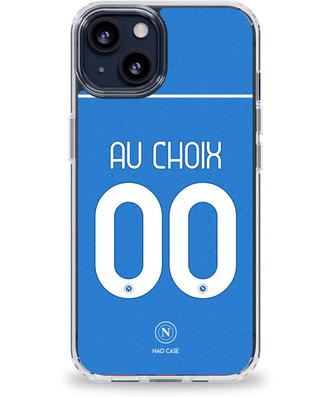 Coque Naples domicile personnalisée avec prénom et numéro