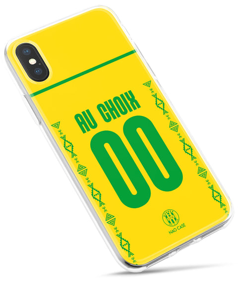 Coque JS Kabylie personnalisée avec prénom et numéro