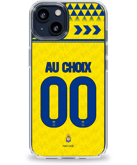 Coque UD Las Palmas domicile personnalisée avec prénom et numéro