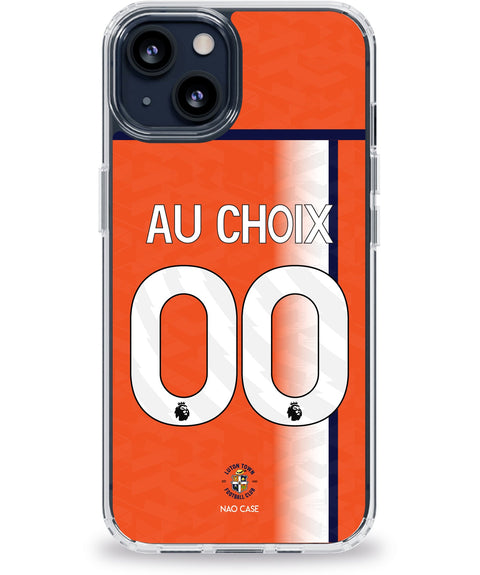 Coque Luton Town domicile personnalisée avec prénom et numéro