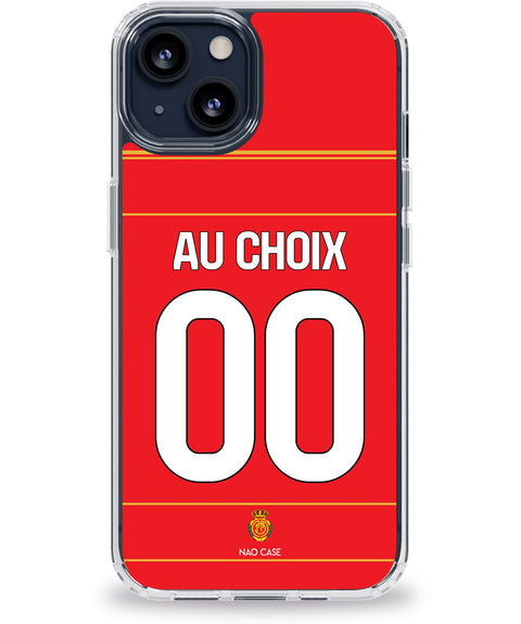 Coque RCD Mallorca personnalisée avec prénom et numéro