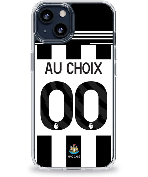 Coque Newcastle domicile personnalisée avec prénom et numéro