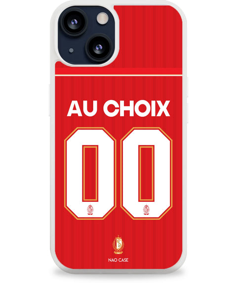 Coque Standard de Liège domicile 2025/26 personnalisée avec prénom et numéro